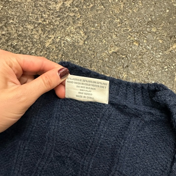 Taylor Swift Midnights Cardigan Cable Knit Button Up Blue Women’s Xs/sm Singer - Picture 5 of 7